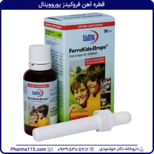 قطره آهن فروکیدز یوروویتال ۳۰ میلی لیتری